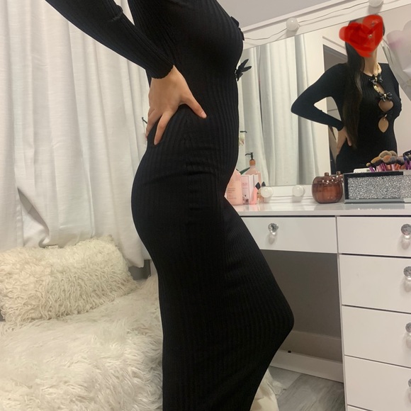 Fashion Nova Maxi Sweater Dress - Picture 4 of 8